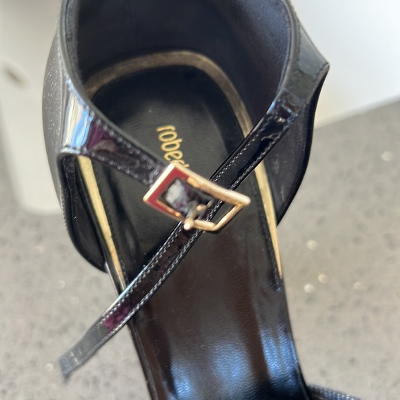 ROBERTO CAVALLI 38 1/2 made in italy. All leather max snake print heel perfect - Picture 11 of 12